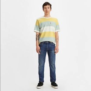 Levi’s 512 Slim Taper Men’s Jeans, Red Haze (Dark Wash), Size 33 x 30